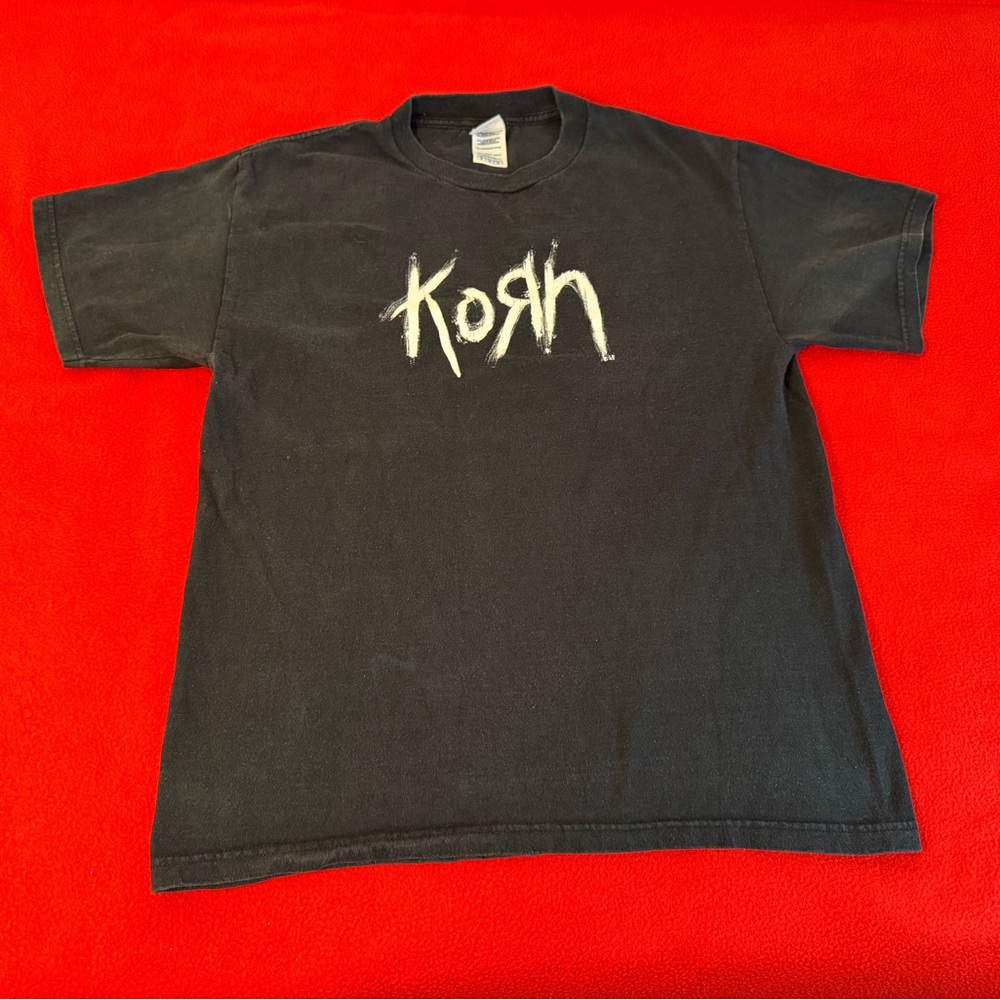 Vintage Y2K Korn Still a Freak Band Music T-Shirt black Size M Men’s